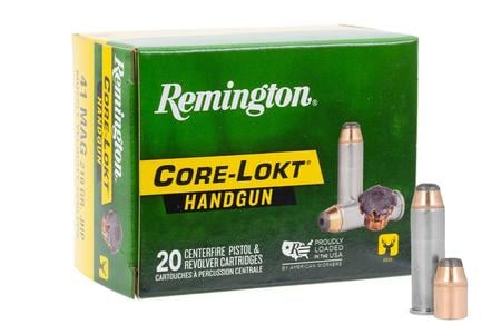 Remington 41 Rem Mag 210gr JHP Core-Lokt 20/Box