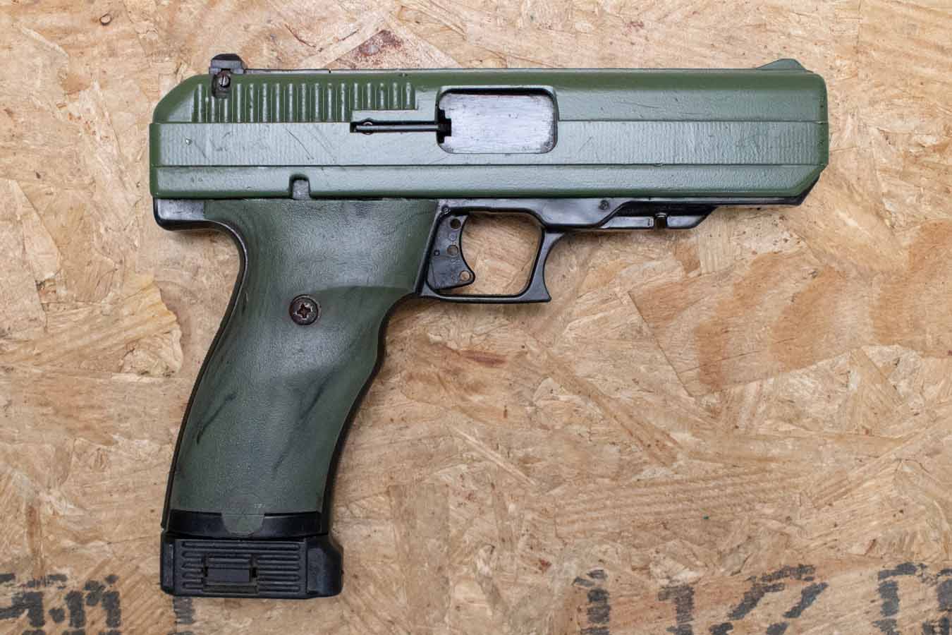 Hi Point JCP 40 S&W Police Trade-In Pistol with Green Finish