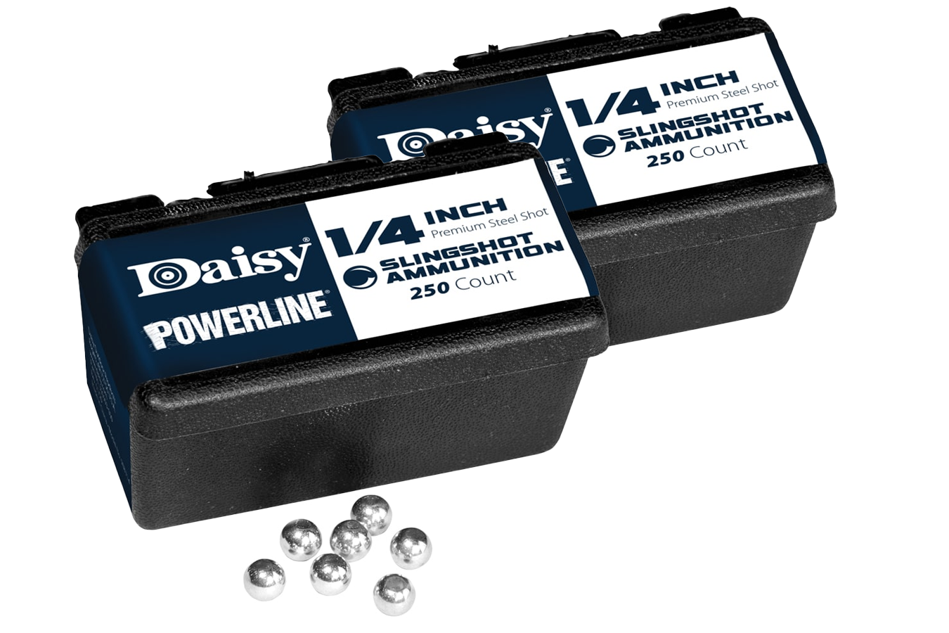 Daisy Outdoor 1/4” Steel Slingshot Ammo 500 Count