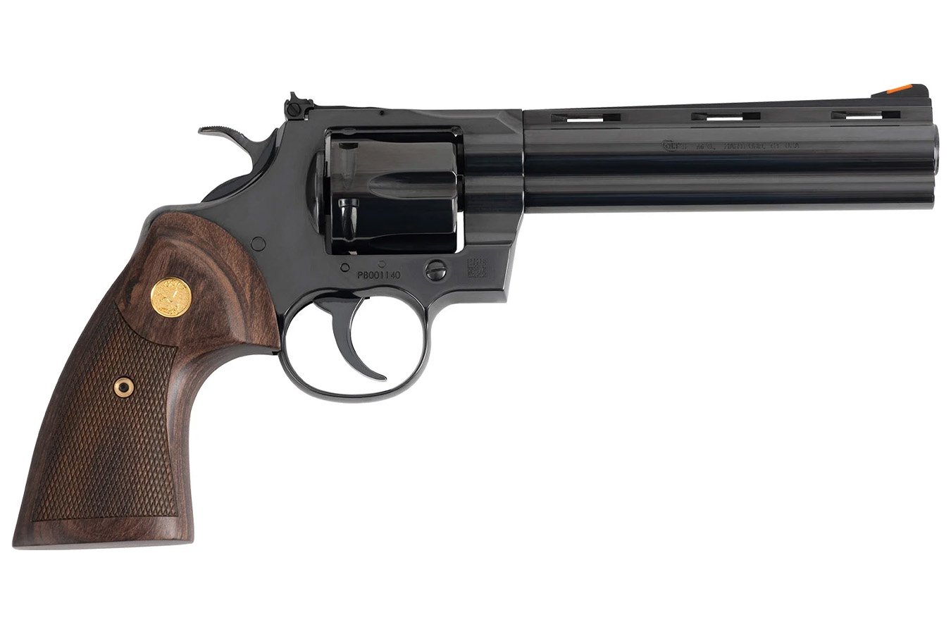 No. 35 Best Selling: COLT PYTHON 357MAGNUM 6` BARREL 6 ROUND BLUED BLEMISHED