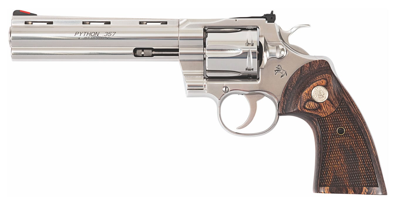 No. 31 Best Selling: COLT PYTHON 357 MAGNUM 6 IN BARREL BLEMISHED