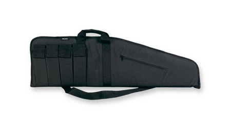 BULLDOG Extreme Black Tactical Rifle Case with Black Trim and Shoulder Strap (40 in.)