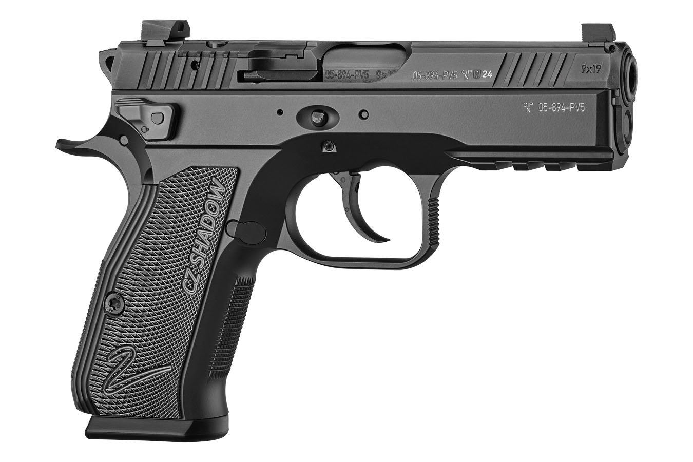 No. 10 Best Selling: CZ SHADOW 2 CARRY 9 MM 4 IN BARREL OPTIC READY 15 RD MAGAZINE