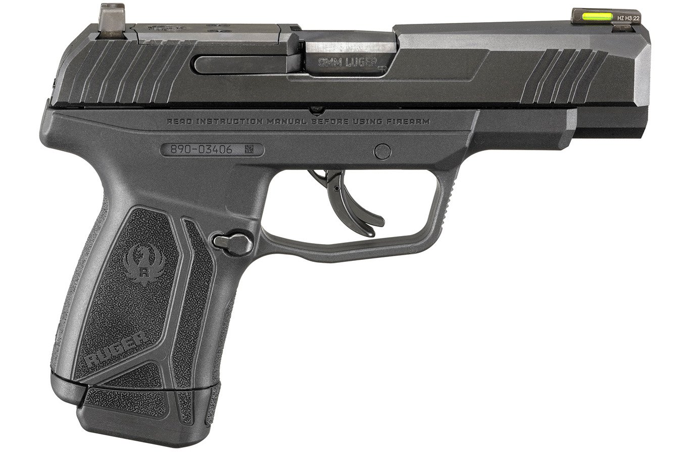 No. 24 Best Selling: RUGER MAX-9 9MM 4`` BLACK OPTIC READY POLYMER FRAME