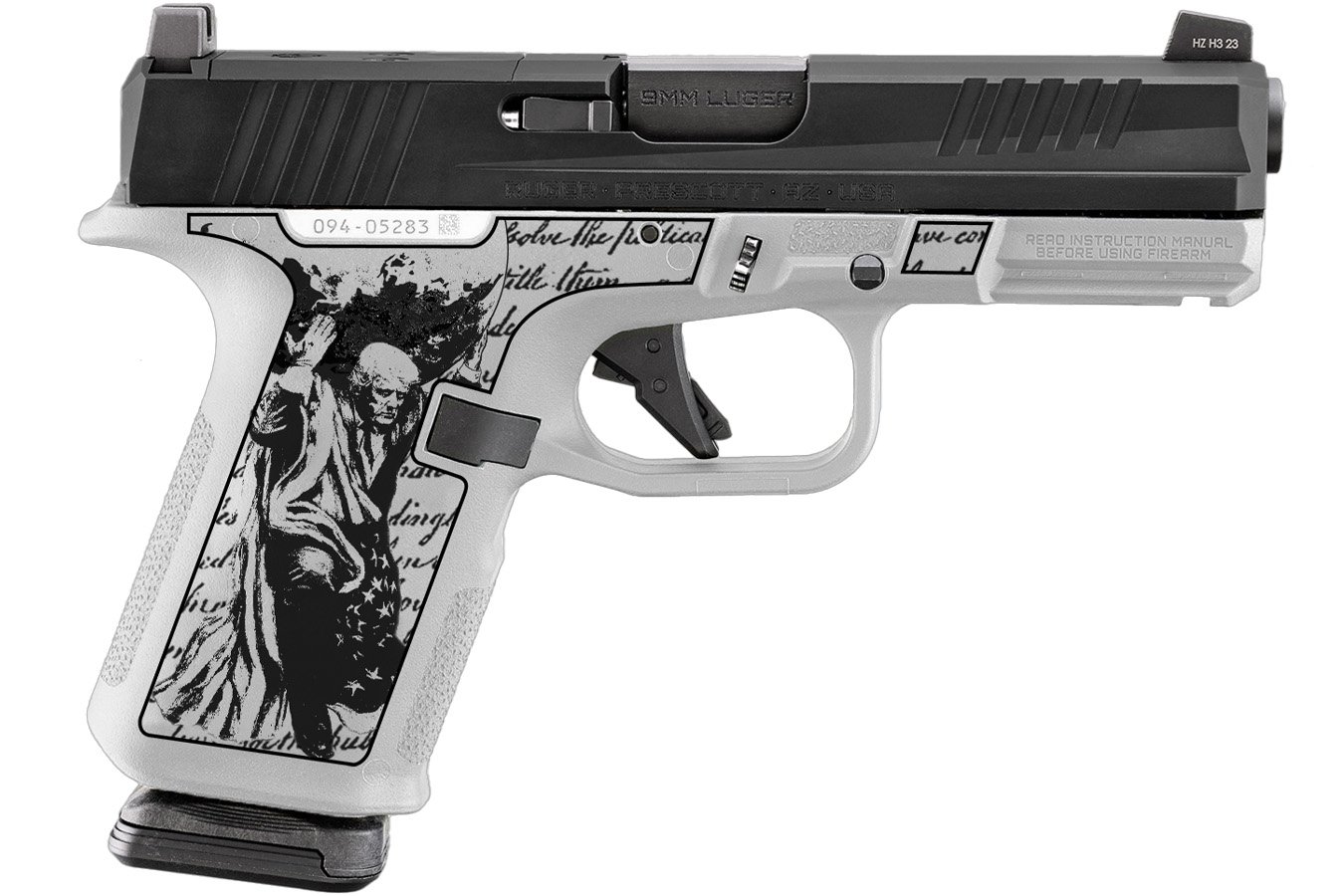 No. 12 Best Selling: RUGER RXM 9MM 4 IN BARREL OPTIC READY TRUMP EDITION 2-15 RD MAGS