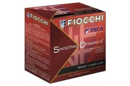 FIOCCHI SHOOTING DYNAMICS TARGET 12GA 2.75 1-1/8OZ #7.5 25B