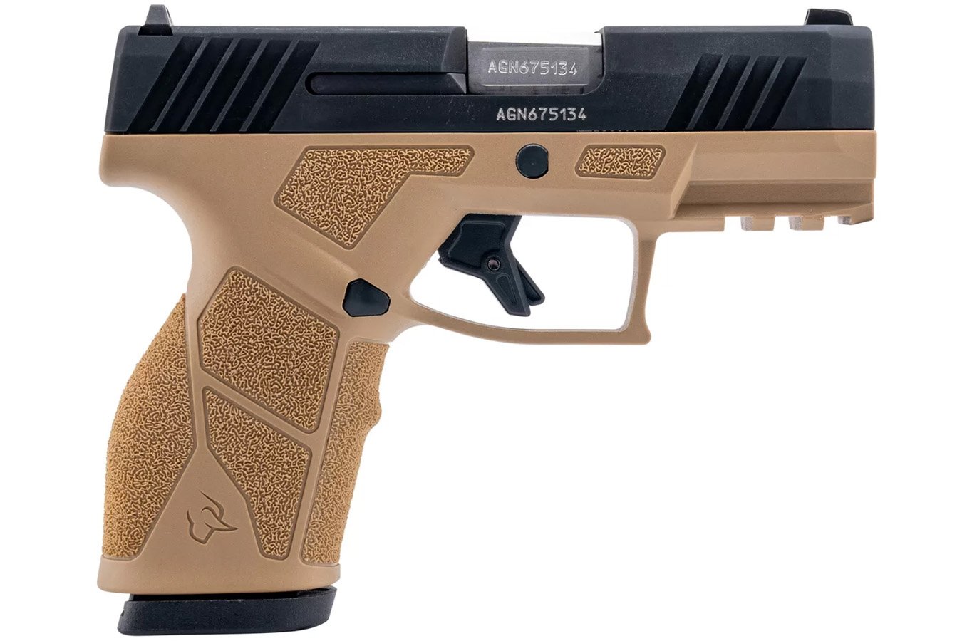 Taurus GX2 9mm Pistol with Black Slide and Tan Frame