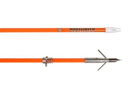 ORANGE STIX BOWFISHING COMPLETE ARROW 24PC DISPLAY 