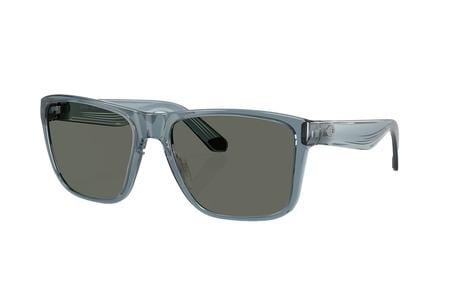 LOS ALIJOS TRANSPARENT WITH DEEP BLUE GRAY LENSES
