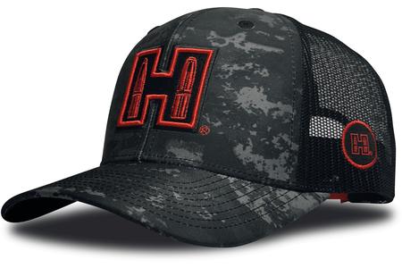 HORNADY RED LINE H PATCH TRUCKER HAT