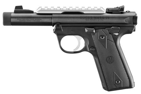 Ruger Mark IV 22/45 22LR Rimfire Pistol with 4.4 Inch Threaded Barrel