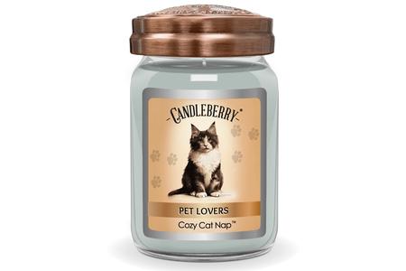 PET LOVERS COSY CAT NAP 26OZ CANDLE