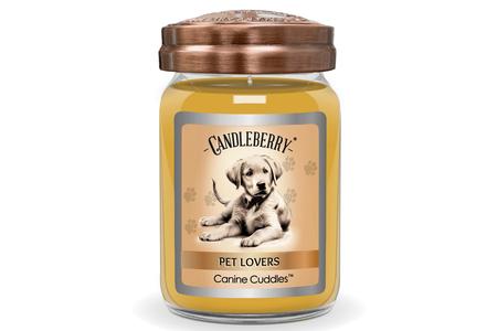 PET LOVERS CANINE CUDDLES 26OZ CANDLE