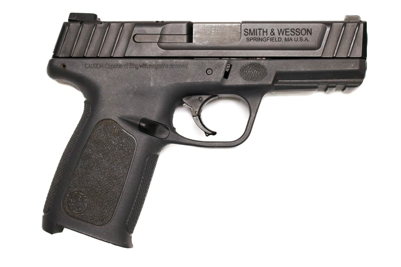 Smith & Wesson SD9 9mm Police Trade-In Pistol (Magazine Not Included)