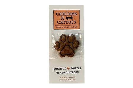 PEANUT BUTTER AND CAROB DOG TREAT