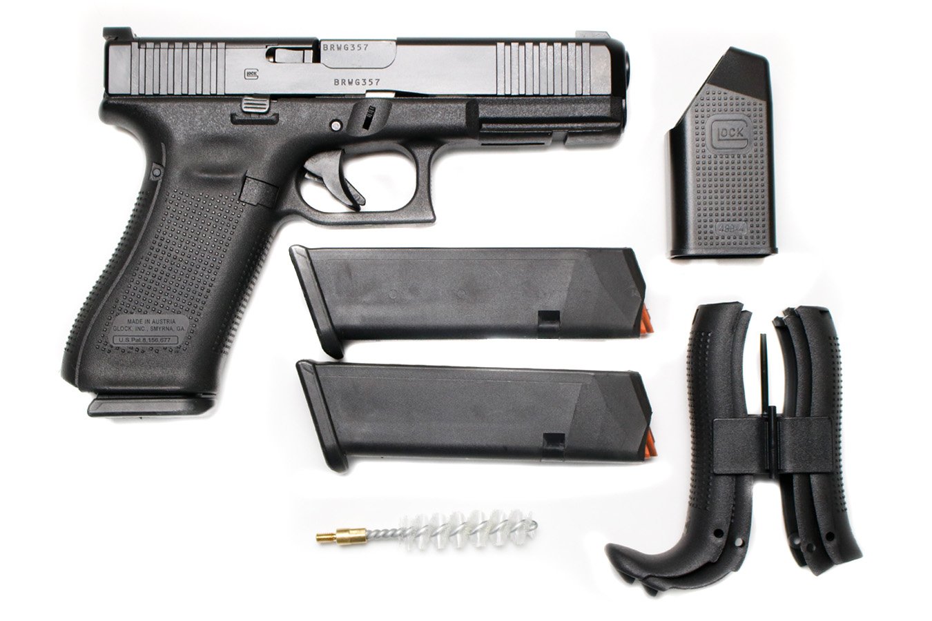 Glock 17 Gen 5 MOS 9mm Police Trade-In with Night Sights