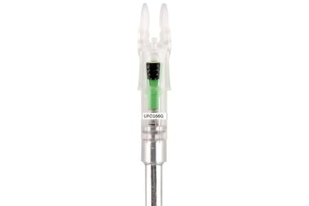UFO LIGHTED NOCK GREEN .166 3+1 BP  
