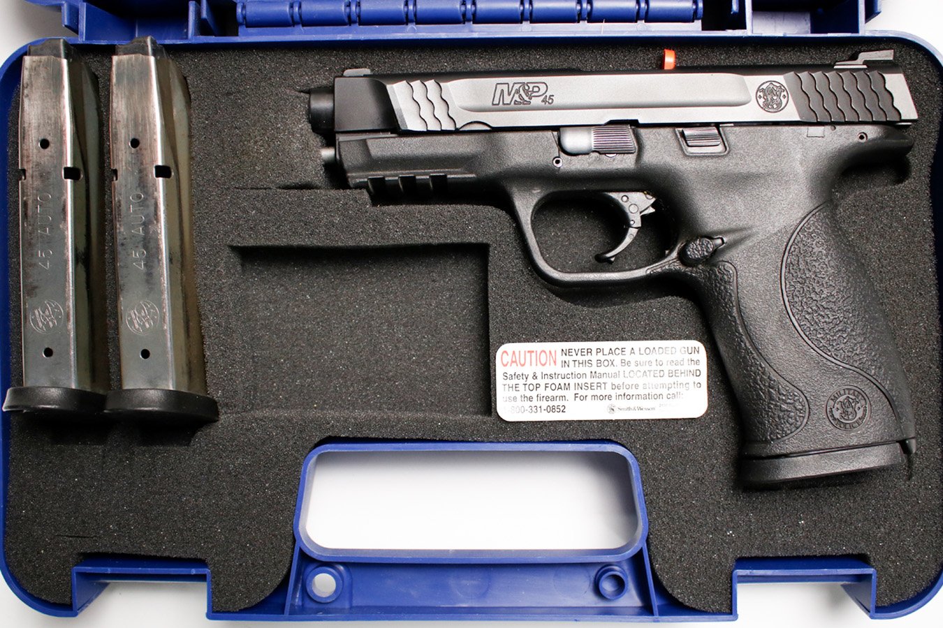Smith & Wesson M&P45 Gen1 45 ACP Police Trade-In Pistol with Three Magazines and Original Box