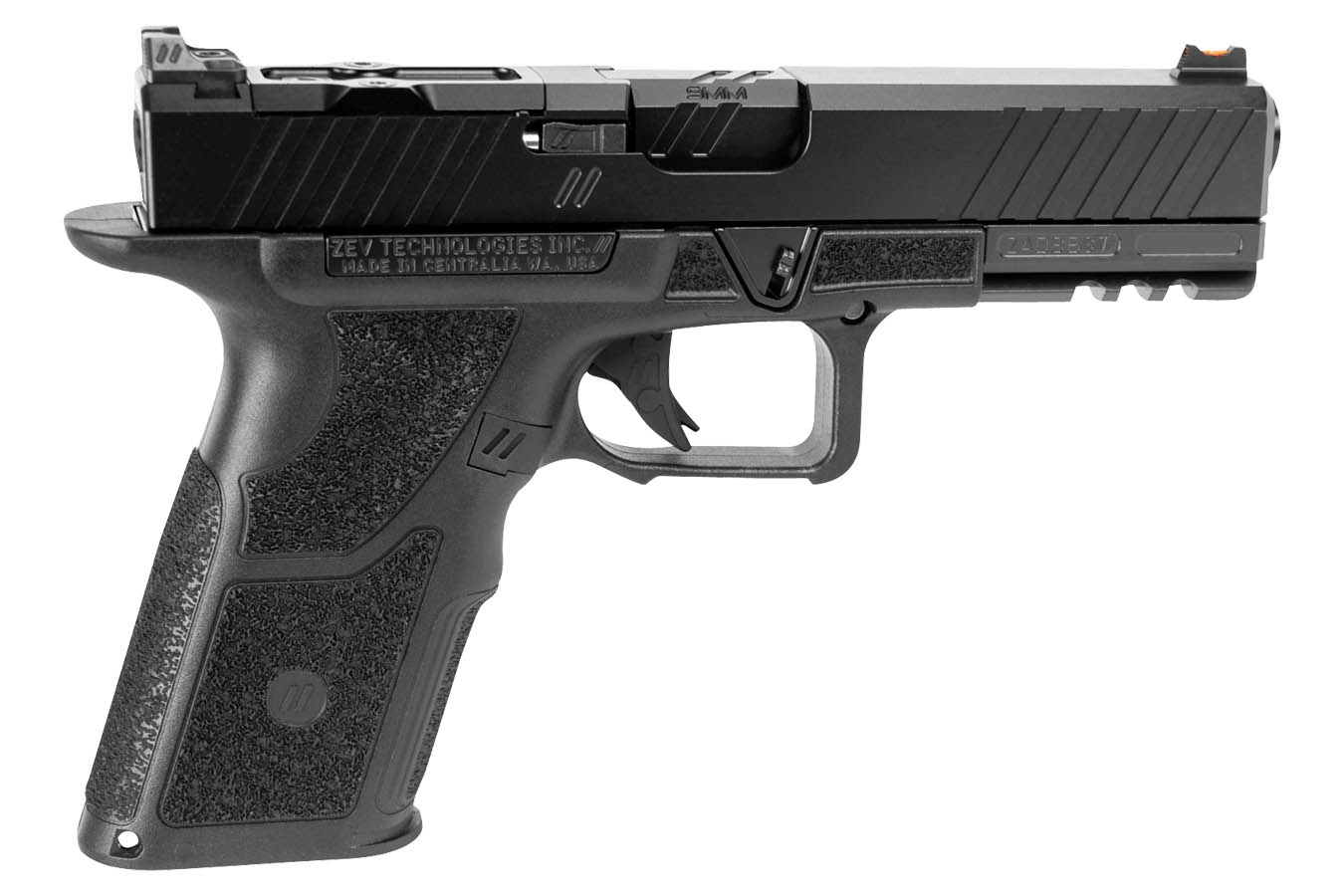 Zev Technologies OZ9 Duty Standard 9mm Optic Ready Pistol