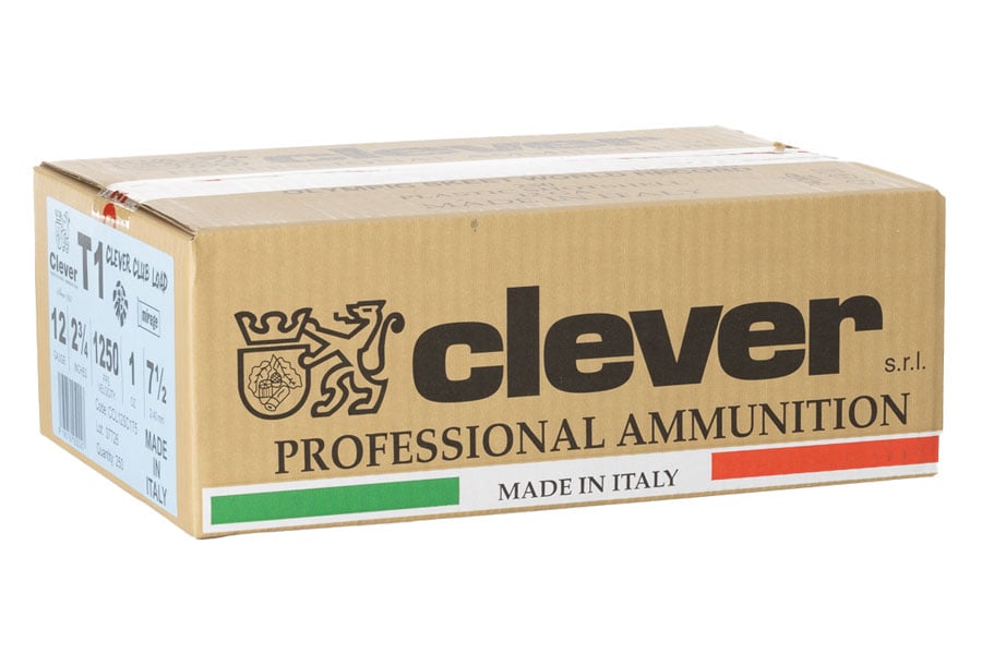 Clever 12 Gauge 2-3/4 Inch 7/8 Oz 7.5 Shot Club Load 25/Box