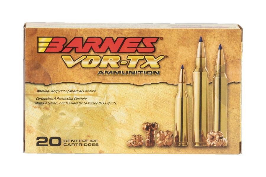 Barnes 338 Win Mag 210 Grain Tipped TSX Boat Tail VOR-TX 20/box