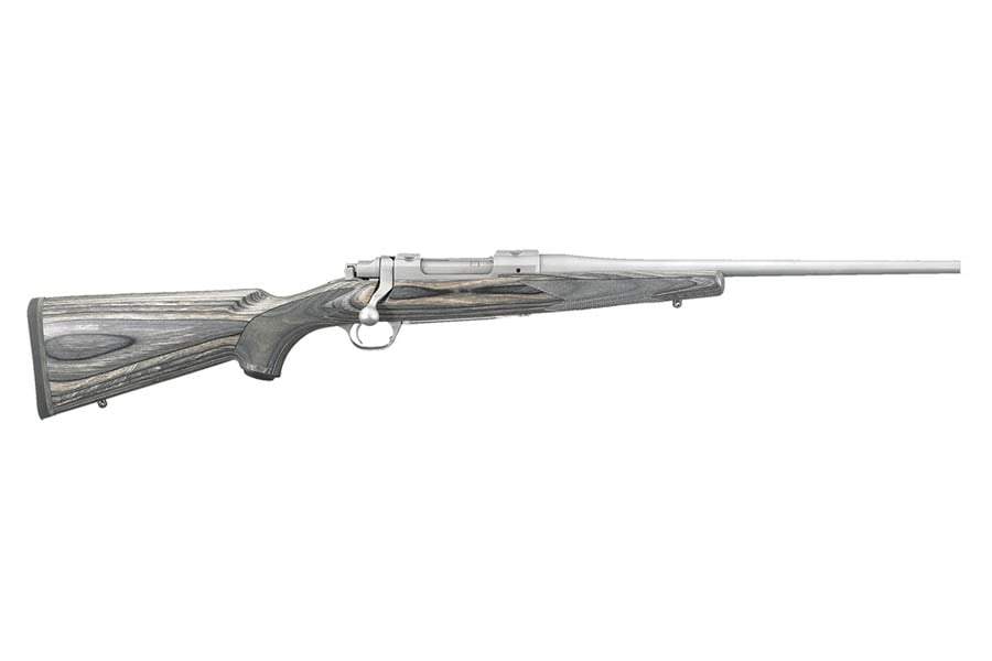 Ruger Hawkeye 243 WIN Bolt Action Rifle With Grey Wood Finish 