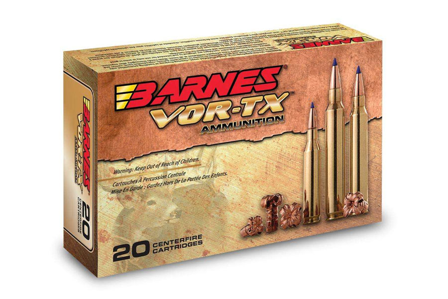 Barnes 22-250 Remington 50 Grain TSX Flat Base VOR-TX 20/Box