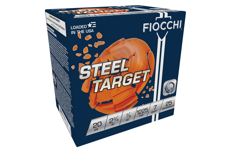 Fiocchi 20 Gauge 2-3/4 Inch 7/8 Oz 7 Shot Steel Target 25/Box