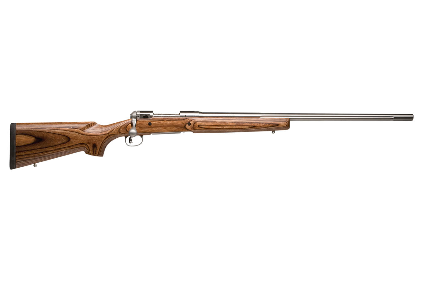 Savage VLP 12 22-250 Remington Bolt Action Rifle With Satin Brown Stock 