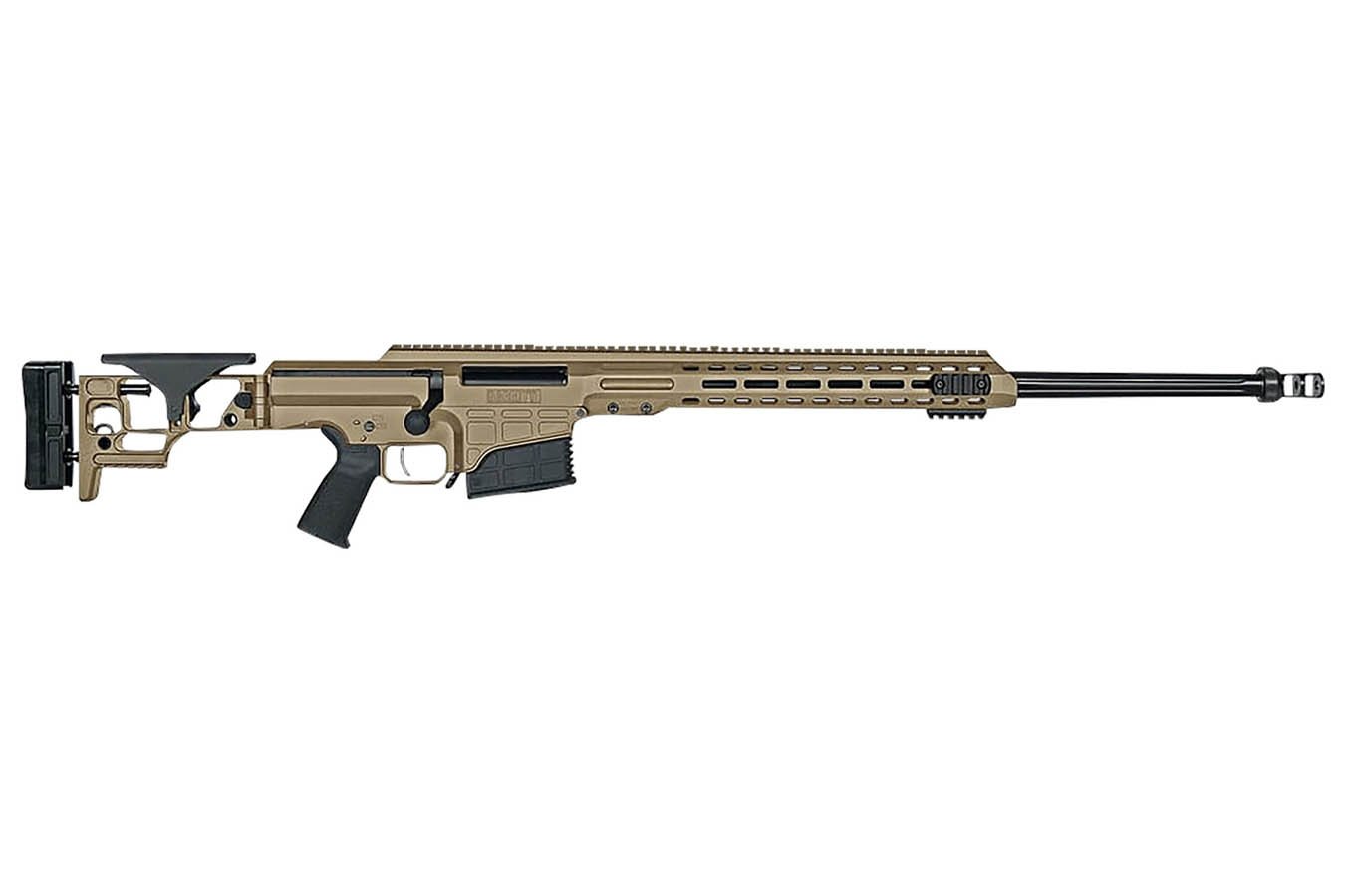 Barrett MRAD 338 Lapua Bolt Action Precision Rifle With FDE Folding Stock 