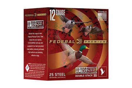 ULTRA STEEL 12 GAUGE 3 1-1/4OZ BB  #2 1450 FPS 25/BOX