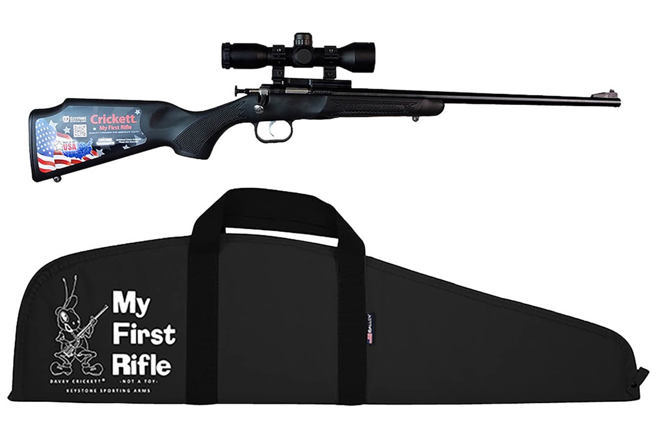 Keystone Youth 22 LR Bolt Action Rifle With Scope