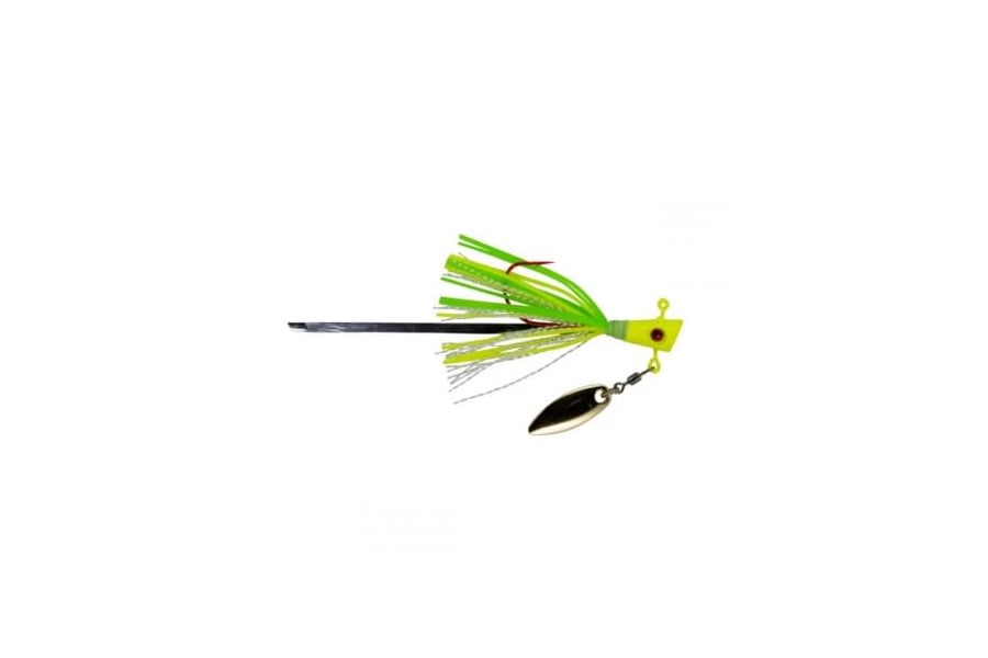 Crappie Magnet Fin Spin Pro series 2 Piece Pack - Wizard Chartreuses 1/8 oz