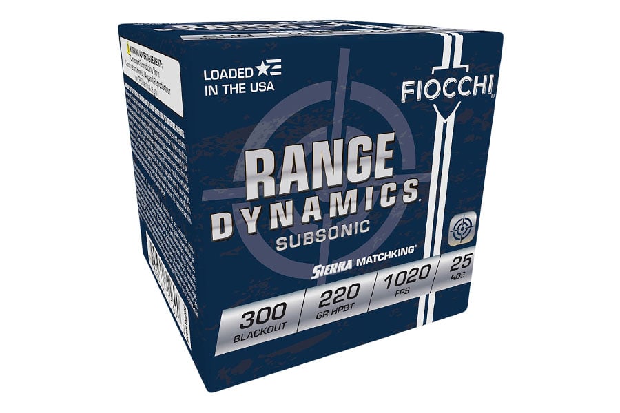 Fiocchi 300 Blackout 220 Grain Sierra Matchking BTHP 20/Box