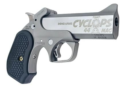 CYCLOPS BIG BORE 44MAG 4.25` BARREL 1RND SS ENGRAVED