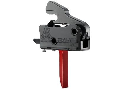 RAVE 140 FLAT TRIGGER WITH ANTI-WALK PINS 