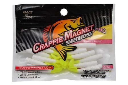 CRAPPIE MAGNET TINY DANCER 8PC PACK WHITE/CHART 