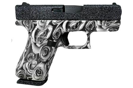 GLOCK MODEL 43X 9 MM 3.41 IN BARREL GLITTER GOTH ROSE