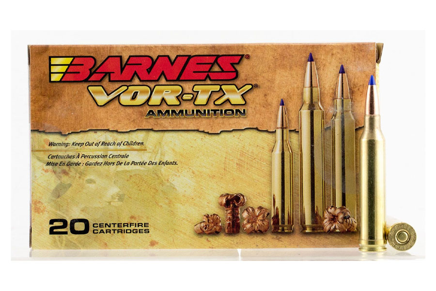 Barnes 7mm Remington Magnum 150 Grain Tipped TSX Boat Tail Vor-Tx 20/Box
