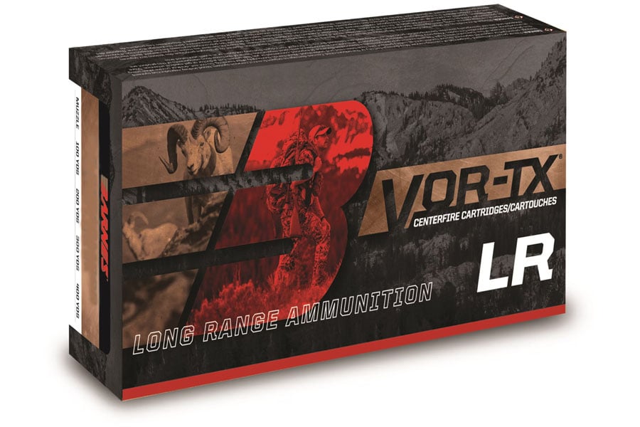 Barnes 7mm Remington Magnum 139 Grain LRX Boat Tail Long Range Vor-Tx 20/Box