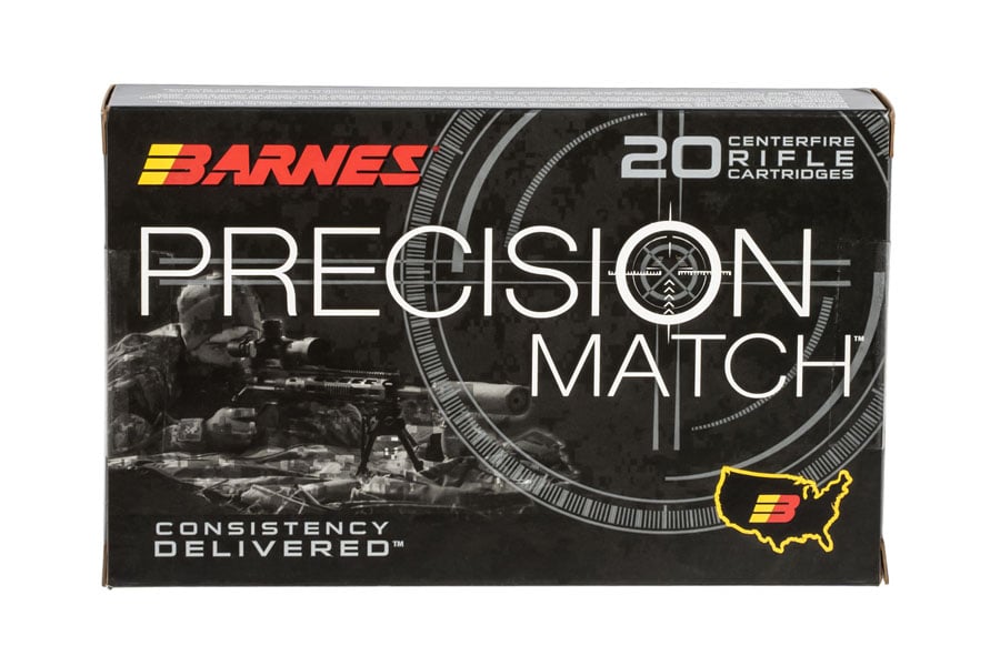 Barnes 338 Lapua Magnum 300 Grain Open Tip Match Boat Tail Precision Match 20/Box