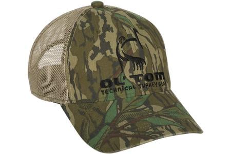 CAMO MESH BACK LOGO CAP 