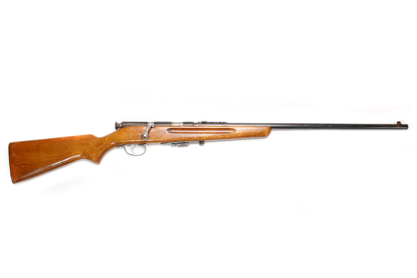 J Stevens Arms Company Model 56 22 S/L/LR Police Trade-In Bolt-Action Rifle