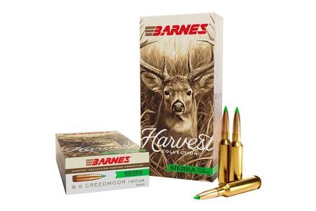 Barnes 6.5 Creedmoor 140 Grain Sierra Tipped Gameking Harvest 20/Box