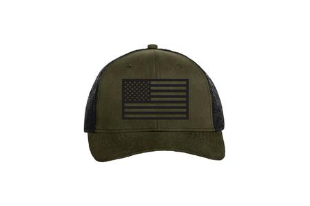 HOWITZER CAMO FLAG HAT OLIVE