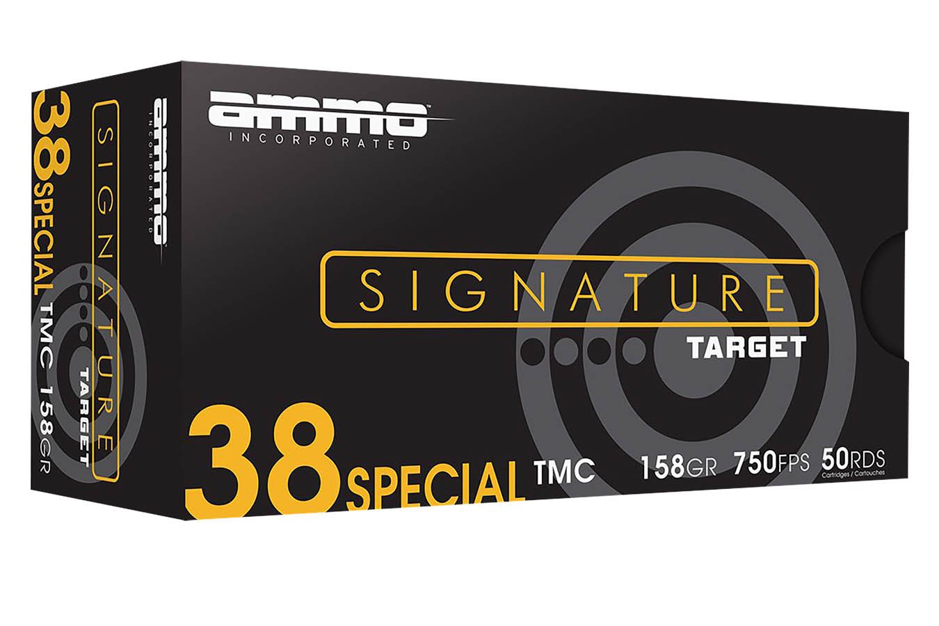 Ammo Incorporated 38 Special 158 gr TMC Signature Target 50/Box