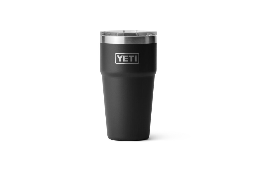 Yeti Coolers Rambler 20 oz Stackable Cup with Magslider Lid Black