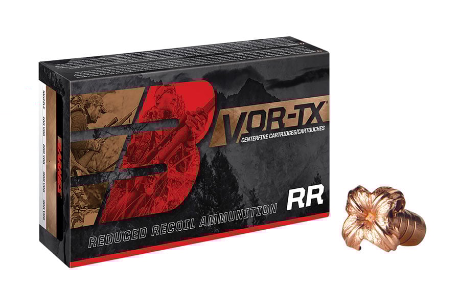 Barnes 6.5 Creedmoor 100 Grain TTSX Boat Tail Reduced Recoil VOR-TX 20/Box