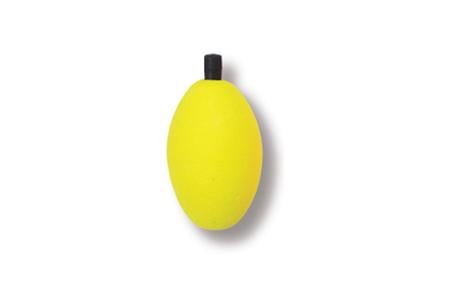 OVAL PEG HARD FOAM FLOATS YELLOW