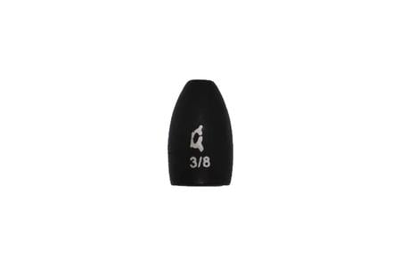 TUNGSTEN FLIPPING WEIGHT BLACK 3/8 OZ. (3 PK) 